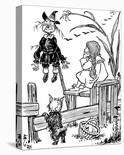 The Wonderful Wizard of Oz-William W^ Denslow-Mounted Art Print