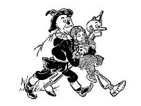 The Wonderful Wizard of Oz-William W^ Denslow-Premium Giclee Print