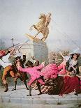 King George III Statue, 1776-William Walcutt-Mounted Giclee Print