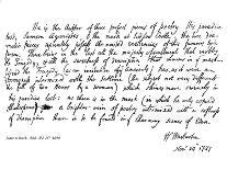 Part of a Letter from Bishop Warburton, Respecting the Poems of Milton, 1737-William Warburton-Giclee Print