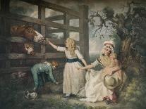 'Morning, or Thoughts on Amusement for the Evening', c1801-William Ward-Framed Giclee Print