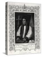 William Warham, Archbishop of Canterbury, 19th Century-WT Mote-Stretched Canvas