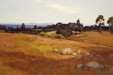 Land of a Thousand Caves-William Wendt-Art Print