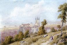 Hythe Church and Martello Tower, 19th Century-William Westall-Giclee Print
