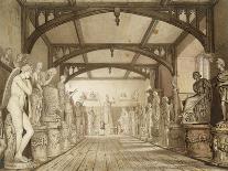 The Sculpture Gallery in the Examination Schools-William Westall-Framed Giclee Print