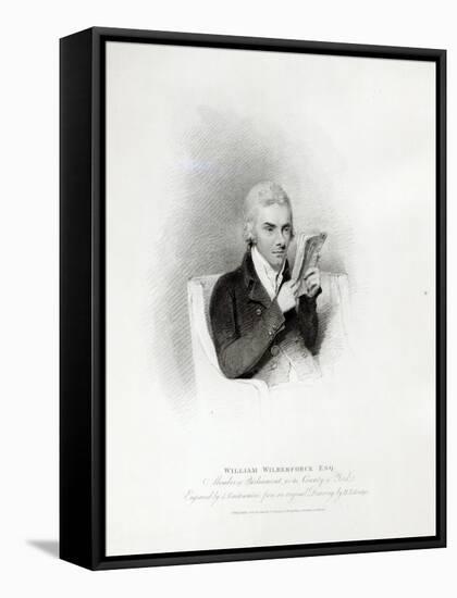 William Wilberforce, engraved by J. Vendramini, 1809-Henry Edridge-Framed Stretched Canvas