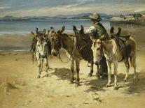 On the Sands, Morecombe-William Woodhouse-Framed Giclee Print