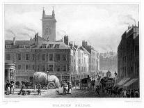 Broad Street, Bloomsbury, London, 1831-William Woolnoth-Giclee Print