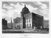 View of the Hall of Christ's Hospital, City of London, 1812-William Woolnoth-Giclee Print