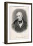 William Wordsworth English Poet in 1836-null-Framed Art Print