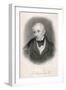 William Wordsworth English Poet in 1836-null-Framed Art Print