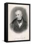 William Wordsworth English Poet in 1836-null-Framed Stretched Canvas