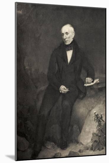 William Wordsworth English poet-Henry William Pickersgill-Mounted Giclee Print