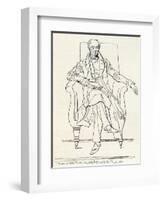 William Wordsworth English poet-Daniel Maclise-Framed Giclee Print