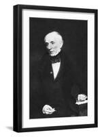 William Wordsworth, English Romantic Poet, C1850-Henry William Pickersgill-Framed Giclee Print