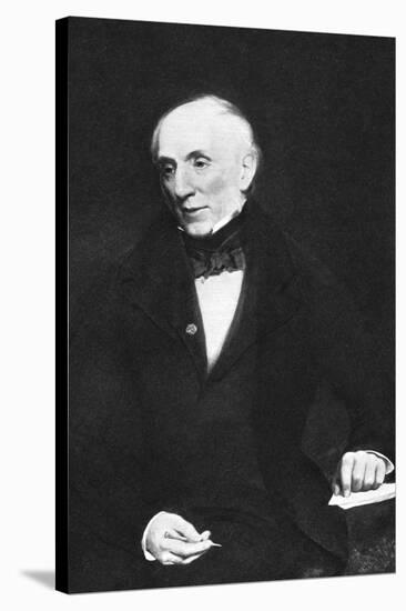 William Wordsworth, English Romantic Poet, C1850-Henry William Pickersgill-Stretched Canvas