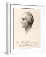William Wordsworth English Writer Towards the End of His Life-Miss M. Gillies-Framed Art Print