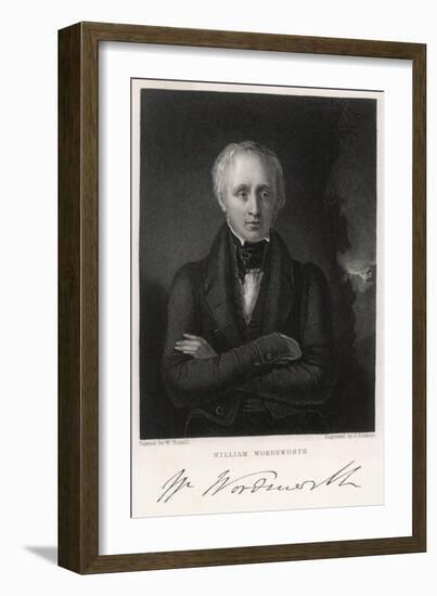 William Wordsworth English Writer-Cochran-Framed Art Print