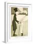 William Wordsworth in the Lake District, at Cross-Purposes, 1904-Max Beerbohm-Framed Giclee Print