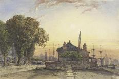 La Place de la Concorde entre 1836 et 1838-William Wyld-Giclee Print