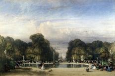 La Place de la Concorde entre 1836 et 1838-William Wyld-Giclee Print