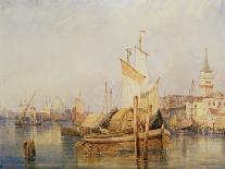 'View over a harbour', c1859, (1938)-William Wyld-Giclee Print