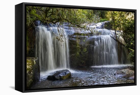 Williams Falls on the Zomba Plateau, Malawi, Africa-Michael Runkel-Framed Stretched Canvas