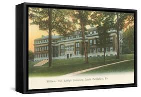 Williams Hall, Lehigh University, South Bethlehem, Pennsylvania-null-Framed Stretched Canvas