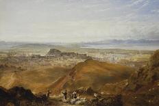 Edinburgh from Arthur's Seat-Williams Hugh William-Mounted Giclee Print