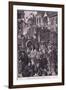 Williams Triumphant Procession to Whitehall Ad 1697-Walter Stanley Paget-Framed Giclee Print