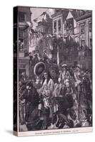 Williams Triumphant Procession to Whitehall Ad 1697-Walter Stanley Paget-Stretched Canvas