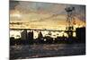 Williamsburg Bridge - In the Style of Oil Painting-Philippe Hugonnard-Mounted Giclee Print