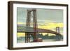 Williamsburg Bridge, New York City-null-Framed Art Print