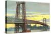 Williamsburg Bridge, New York City-null-Stretched Canvas