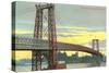 Williamsburg Bridge, New York City-null-Stretched Canvas