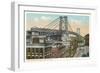 Williamsburg Bridge, New York City-null-Framed Art Print