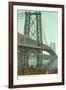 Williamsburg Bridge, New York City-null-Framed Art Print