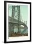 Williamsburg Bridge, New York City-null-Framed Art Print