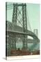 Williamsburg Bridge, New York City-null-Stretched Canvas