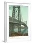 Williamsburg Bridge, New York City-null-Framed Art Print