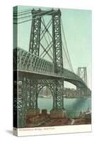 Williamsburg Bridge, New York City-null-Stretched Canvas