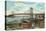 Williamsburg Bridge, New York City-null-Stretched Canvas