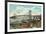 Williamsburg Bridge, New York City-null-Framed Premium Giclee Print