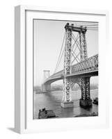 Williamsburg Bridge, New York, N.Y.-null-Framed Photo