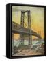 Williamsburg Bridge, New York, USA-null-Framed Stretched Canvas