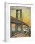 Williamsburg Bridge, New York, USA-null-Framed Art Print