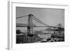 Williamsburg Bridge, New York-null-Framed Photographic Print