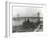 Williamsburg Bridge-null-Framed Photographic Print