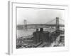 Williamsburg Bridge-null-Framed Photographic Print