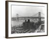 Williamsburg Bridge-null-Framed Photographic Print